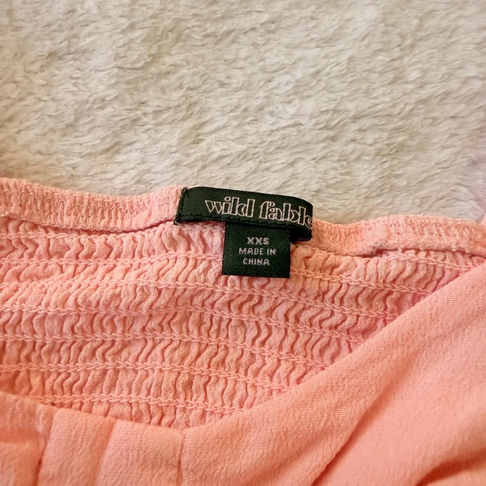 Wild Fable Pink Lace Blouse - Picture 2 of 3